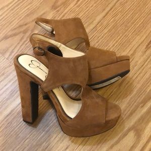 NWT Jessica Simpson Barrow Platform heels, size 7
